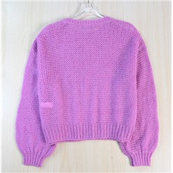 Мягкий и уютный вязаный свитер из ангольской шерстяной смеси