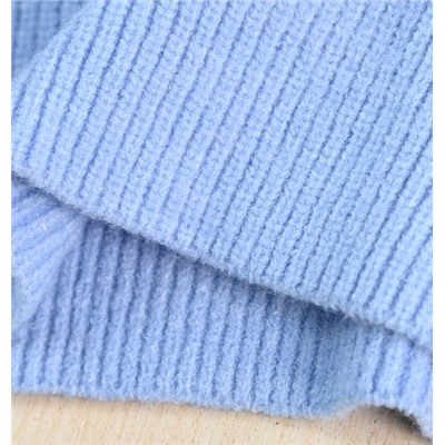 Трикотажный свитер с круглым вырезом КО*С