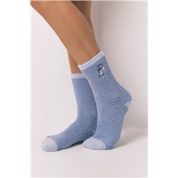 Calcetines largos Stitch azul medio