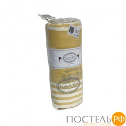 Полотенце Карвен 100*200 1шт.с бахрамой пештемаль махра Н 3278 v1 желтый