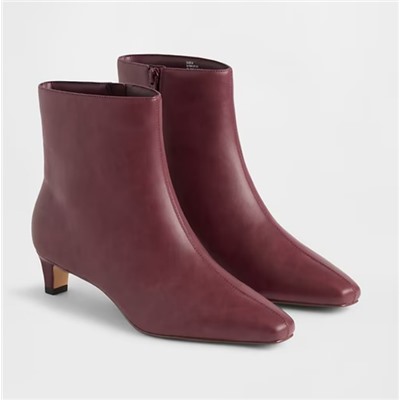 Kitten Heel Pointy Boots