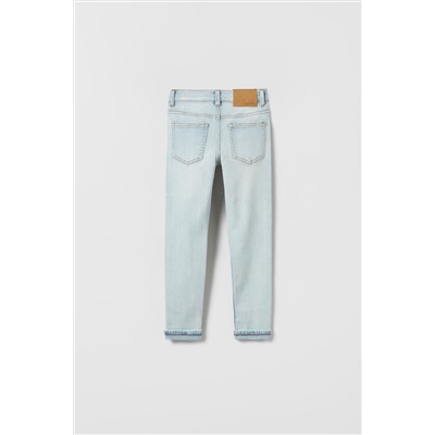 JEANS SKINNY BLEACH WASH