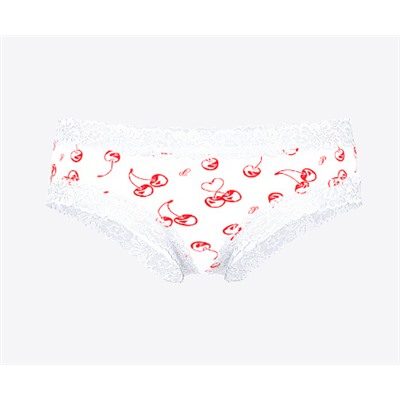 PINK Wink™ Lace-Trim Cheeky Panty