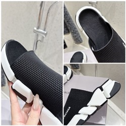 Сланцы/тапочки на плоской подошве (7 цветов) Баленсиаг*а