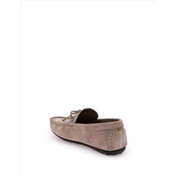 Bej Kauçuk Taban %100 Deri Loafer Ayakkabı