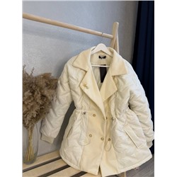 Женская демисезонная куртка-пальто (3 цвета)