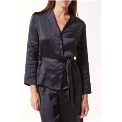 Элина Ночная Рубашка Черная