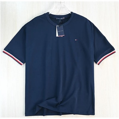 Мужская свободная повседневная футболка 2 цвета ТОММИ ХИЛФИГЕ*Р