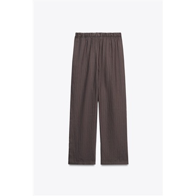 ZW COLLECTION STRIPED PYJAMA TROUSERS