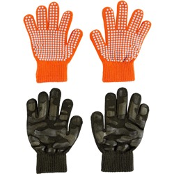 Carter's | Kid 2-Pack Camo Gripper Gloves
