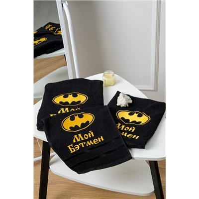 14418/6 Бэтмен полотенце махровое плотность 350гр