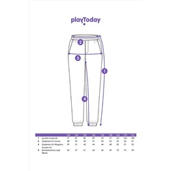Брюки PLAYTODAY, 1088634
