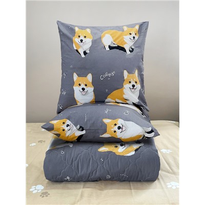 Комплект постельного белья с одеялом New Style Эко КП18-1331