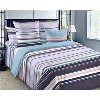 КПБ  Адриан 2сп с простыней на резинке  160*200*25, перкаль