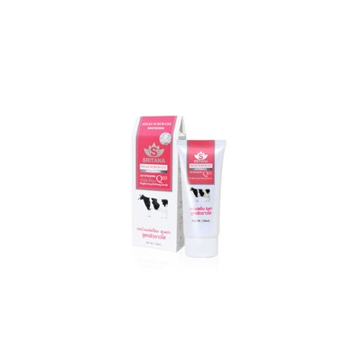 Скраб для лица осветляющий с молоком Sritana 120 мл/Sritana milky whitening facial scrub gel 120 ml