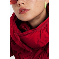 Chaqueta acolchada cuello tortuga