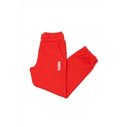 Çocuk Kırmızı Eşofman Altı