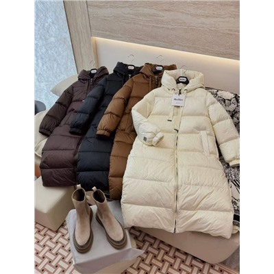 Пуховик max mara пух перо люкс