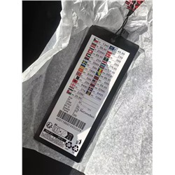 Кожаный бомбер с вышивкой. Экспорт. New York*er