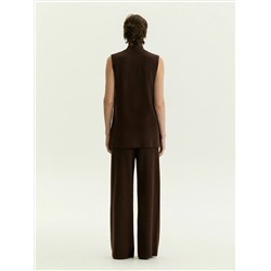 Трикотажный топ, B3106/chocolis