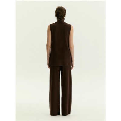 Трикотажный топ, B3106/chocolis