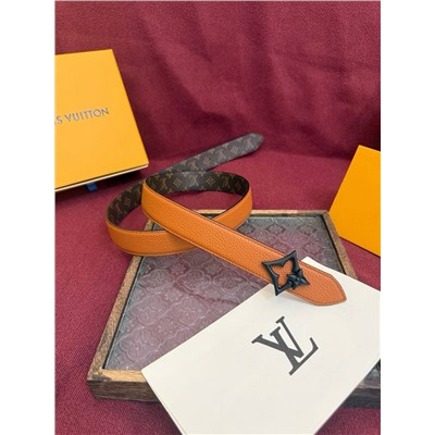 Женский двухсторонний ремень в трендовых расцветках   LOUI*S VUITTO*N