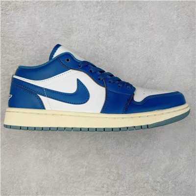 Кроссовки Nik*e Серия Air Jordan AJ1 Low с низким вырезом оригинальная последняя разработка  идеальный тип обуви