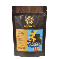 Тёмный шоколад 70 % какао (Колумбия, Cooagronevada Organic)