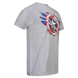 Captain America MARVEL Torn Herren T-Shirt FBMTS200SPO