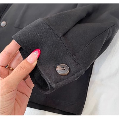 Мужская свободная широкая куртка-рубашка, БЕРШК*А