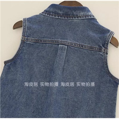 Джинсовый сарафан для девочек