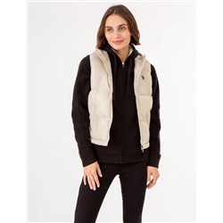 621021-PT00A  HOODED CROPPED VEST