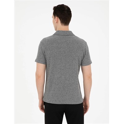 Gri Slim Fit Tişört