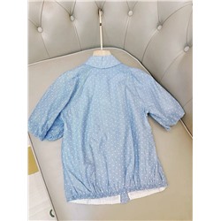 Нежная женская рубашка с рукавами фонариками Mint Velve*t 🤍  На подкладе   Экспорт