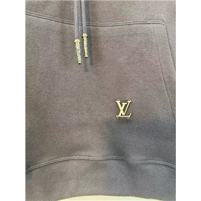 Толстовка худи с брошью Loui*s Vuitto*n  Унисекс модель
