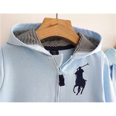 Детский костюм толстовка на молнии + штаны в стиле ПОЛ*О