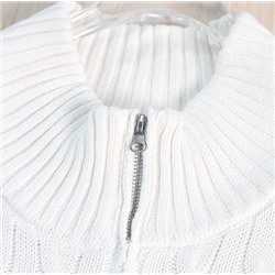 Элегантный свитер в стиле ретро с косичной вязкой РАЛЬ*Ф Л