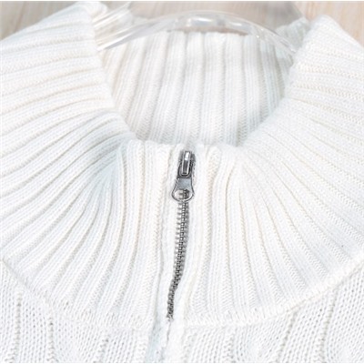 Элегантный свитер в стиле ретро с косичной вязкой РАЛЬ*Ф Л