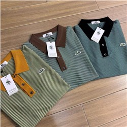 Мужское трикотажное поло  ЛАКОСТ*Е