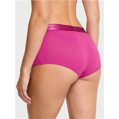 Logo Cotton Boyshort Panty