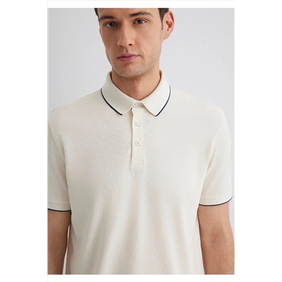 Mavi Beyaz Polo Tişört Regular Fit / Normal Kesim 0611902-70057