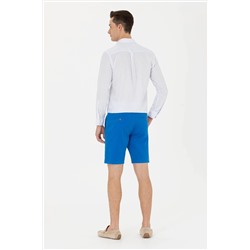 Erkek Saks Dokuma Şort