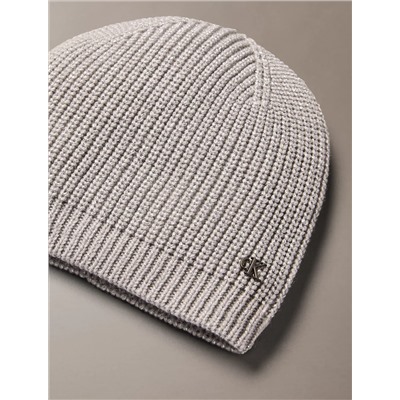 Metallic Knit Beanie
