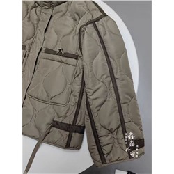 Стёганая куртка Zar*a 💤  Цвет кофе