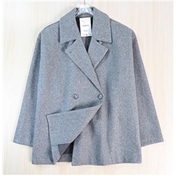 Женское однобортное пальто из искусственной шерсти ZAR*A