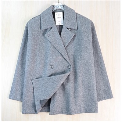 Женское однобортное пальто из искусственной шерсти ZAR*A