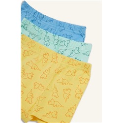 DeFacto Erkek Çocuk Desenli 3'lü Boxer E6877A825SP