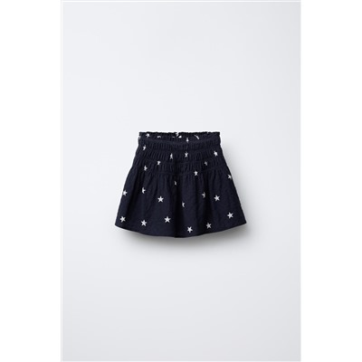 STAR PRINT BERMUDA SKORT