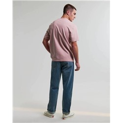 Мужская хлопковая футболка с интересной фактурой