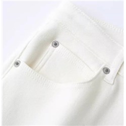 Прямые повседневные джинсы с высокой талией АЙСИК*Л